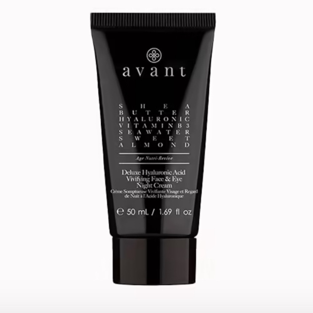 AVANT SKINCARE
Deluxe Hyaluronic Acid Vivifying
Face & Eye Night Cream